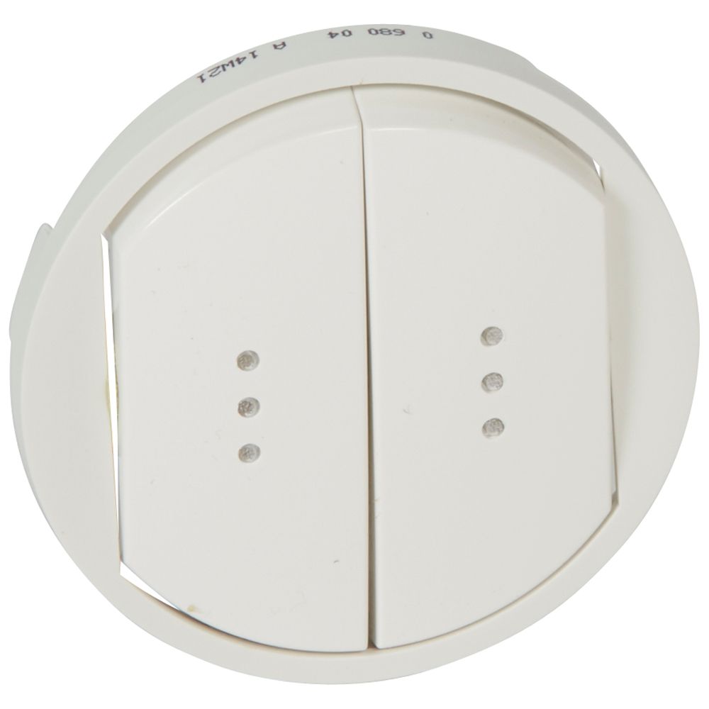 CELIANE ΠΛΑΚ. ΔΙΠΛΟΥ ΦΩΤ. ΔΙΑΚΟΠΤΗ WHITE LEGRAND - 068004
