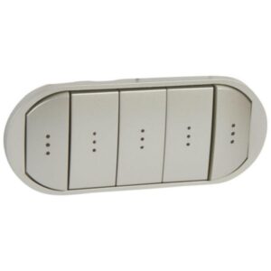 CELIANE ΠΛΑΚ. 5ΠΛΟΥ ΦΩΤ. ΔΙΑΚ. TITANIUM LEGRAND – 068320