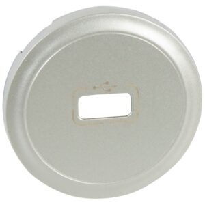 CELIANE ΠΛΑΚ. ΠΡΙΖΑΣ USB TITANIUM LEGRAND – 068553