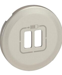 CELIANE ΠΛΑΚ. ΠΡΙΖΑΣ 2USB TITANIUM LEGRAND – 068556