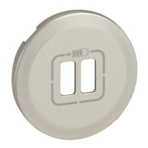 CELIANE ΠΛΑΚ. ΠΡΙΖΑΣ 2USB TITANIUM LEGRAND – 068556