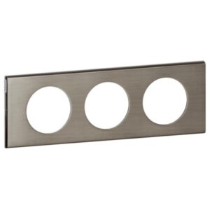 CELIANE ΠΛΑΙΣΙΟ MAT 3Θ BRUSHED ST. STEEL LEGRAND – 069103