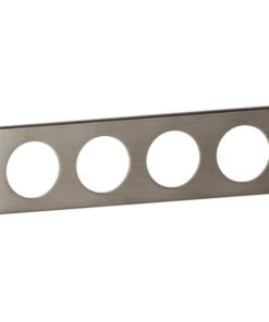 CELIANE ΠΛΑΙΣΙΟ MAT 4Θ BRUSHED ST. STEEL LEGRAND – 069104