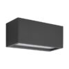 ΑΠΛΙΚΑ ΤΟΙΧΟΥ 1XΕ27 250X110X10 IP54 ΓΡΑΦΙΤΗ UP DOWN ARTE ILLUMINA AMIGO EUROLAMP – 145-20634