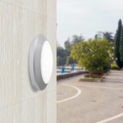 FUMAGALLI BERTAΑΠΛΙΚΑ ΤΟΙΧΟΥ ΓΚΡΙ Ø275mm Ε27 EUROLAMP – 145-26191