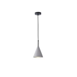 ΦΩΤΙΣΤΙΚΟ ΚΡΕΜΑΣΤΟ ΤΣΙΜΕΝΤΟ 1xΕ27 150X150X250mm ΓΚΡΙ ARTE ILLUMINA YESO EUROLAMP – 144-50012