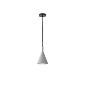 ΦΩΤΙΣΤΙΚΟ ΚΡΕΜΑΣΤΟ ΤΣΙΜΕΝΤΟ 1xΕ27 150X150X250mm ΓΚΡΙ ARTE ILLUMINA YESO EUROLAMP – 144-50012