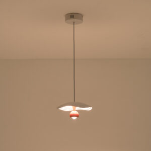 ΦΩΤΙΣΤΙΚΟ ΚΡΕΜΑΣΤΟ ΑΛΟΥΜΙΝΙO LED 8W 400Lm 3000K Φ230mm KOKKINO ARTE ILLUMINA ENIGMA EUROLAMP – 144-15052