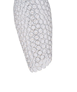 ΦΩΤΙΣΤΙΚΟ ΜΕΤΑΛΛΟ ΜΟΝΟΦΩΤΟ LED 7.6W 780Lm 3000K Φ200x1960mm ΑΣΗΜΙ ARTE ILLUMINA PERFORATO EUROLAMP – 144-15060