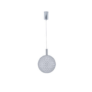 ΦΩΤΙΣΤΙΚΟ ΜΕΤΑΛΛΟ ΜΟΝΟΦΩΤΟ ΟΒΑΛ LED 6.3W 648Lm 3000K Φ200x1388mm ΑΣΗΜΙ ARTE ILLUMINA PERFORATO EUROLAMP – 144-15068