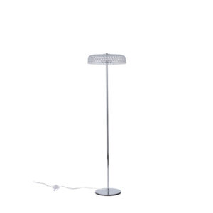 ΦΩΤΙΣΤΙΚΟ ΕΠΙΔΑΠΕΔΙΟ ΜΕΤΑΛΛIKO LED 10W 1080Lm 3000K Φ350x1350mm ΑΣΗΜΙ ARTE ILLUMINA PERFORATO EUROLAMP – 144-15075