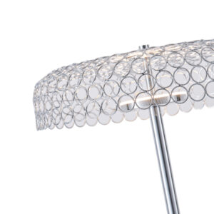 ΦΩΤΙΣΤΙΚΟ ΕΠΙΔΑΠΕΔΙΟ ΜΕΤΑΛΛIKO LED 10W 1080Lm 3000K Φ350x1350mm ΑΣΗΜΙ ARTE ILLUMINA PERFORATO EUROLAMP – 144-15075