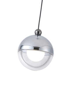 ΦΩΤΙΣΤΙΚΟ ΚΡΕΜΑΣΤΟ ΑΛΟΥΜΙΝΙΟ LED 6W 500Lm 3000K Φ10 ΑΣΗΜΙ ARTE ILLUMINA MELANIE EUROLAMP – 144-15078