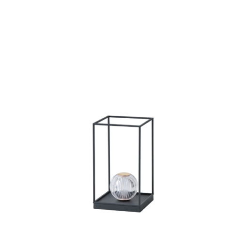 ΦΩΤΙΣΤΙΚΟ ΕΠΙΤΡΑΠΕΖΙΟ LED 4W 90Lm 3000K 180X320mm ΜΑΥΡΟ ARTE ILLUMINA BOX EUROLAMP – 144-16111