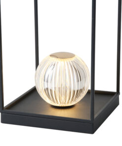 ΦΩΤΙΣΤΙΚΟ ΕΠΙΤΡΑΠΕΖΙΟ LED 4W 90Lm 3000K 180X320mm ΜΑΥΡΟ ARTE ILLUMINA BOX EUROLAMP – 144-16111