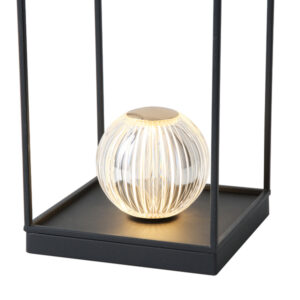 ΦΩΤΙΣΤΙΚΟ ΕΠΙΤΡΑΠΕΖΙΟ LED 4W 90Lm 3000K 180X320mm ΜΑΥΡΟ ARTE ILLUMINA BOX EUROLAMP – 144-16111