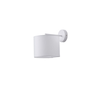 ΑΠΛΙΚΑ ΤΟΙΧΟΥ ΥΦΑΣΜΑ 1XE14 265Χ200Χ235mm ΛΕΥΚO ARTE ILLUMINA CLOUD EUROLAMP – 144-24020