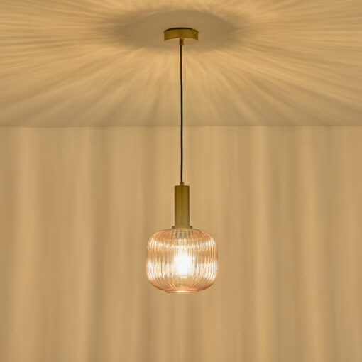 ΦΩΤΙΣΤΙΚΟ ΚΡΕΜΑΣΤΟ ΑΝΑΓΛΥΦΟ ΓΥΑΛΙ 1XΕ27 200X180X1200mm ΜΕΛΙ ARTE ILLUMINA TOPAZ EUROLAMP – 144-24082
