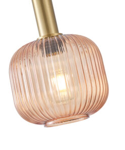 ΦΩΤΙΣΤΙΚΟ ΚΡΕΜΑΣΤΟ ΑΝΑΓΛΥΦΟ ΓΥΑΛΙ 1XΕ27 200X180X1200mm ΜΕΛΙ ARTE ILLUMINA TOPAZ EUROLAMP – 144-24082