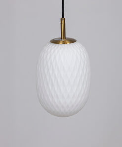 ΦΩΤΙΣΤΙΚΟ ΚΡΕΜΑΣΤΟ ΓΥΑΛΙ 1XE27 150X230mm ΛΕΥΚΟ ARTE ILLUMINA CANDY EUROLAMP – 144-24101