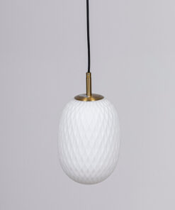 ΦΩΤΙΣΤΙΚΟ ΚΡΕΜΑΣΤΟ ΓΥΑΛΙ 1XE27 150X230mm ΛΕΥΚΟ ARTE ILLUMINA CANDY EUROLAMP – 144-24101