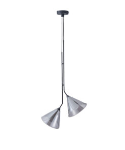 ΦΩΤΙΣΤΙΚΟ ΚΡΕΜΑΣΤΟ ΓΥΑΛΙ 2ΦΩΤΟ G9 410x1800mm ΦΙΜΕ ARTE ILLUMINA DELTA EUROLAMP – 144-24112