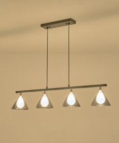 ΦΩΤΙΣΤΙΚΟ ΚΡΕΜΑΣΤΟ ΓΥΑΛΙ 4ΦΩΤΟ G9 1080x1410mm ΦΙΜΕ ARTE ILLUMINA DELTA EUROLAMP – 144-24114