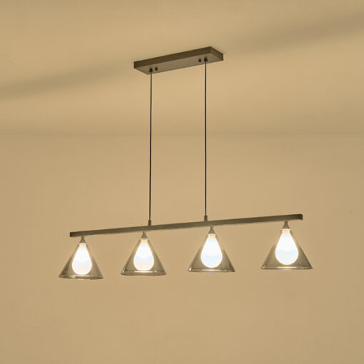 ΦΩΤΙΣΤΙΚΟ ΚΡΕΜΑΣΤΟ ΓΥΑΛΙ 4ΦΩΤΟ G9 1080x1410mm ΦΙΜΕ ARTE ILLUMINA DELTA EUROLAMP – 144-24114