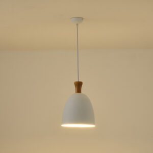 ΦΩΤΙΣΤΙΚΟ ΚΡΕΜΑΣΤΟ ΜΕΤΑΛΛΟ 1XΕ27 230X230mm ΛΕΥΚΟ ARTE ILLUMINA SIMPLO EUROLAMP – 144-24122
