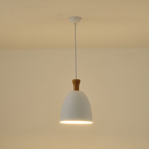 ΦΩΤΙΣΤΙΚΟ ΚΡΕΜΑΣΤΟ ΜΕΤΑΛΛΟ 1XΕ27 230X230mm ΛΕΥΚΟ ARTE ILLUMINA SIMPLO EUROLAMP – 144-24122