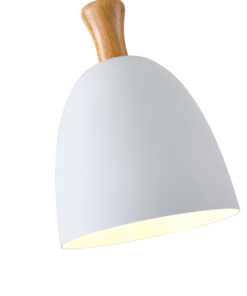 ΦΩΤΙΣΤΙΚΟ ΚΡΕΜΑΣΤΟ ΜΕΤΑΛΛΟ 1XΕ27 230X230mm ΛΕΥΚΟ ARTE ILLUMINA SIMPLO EUROLAMP – 144-24122