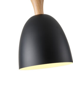 ΦΩΤΙΣΤΙΚΟ ΚΡΕΜΑΣΤΟ ΜΕΤΑΛΛΟ 1XΕ27 230X230mm ΜΑΥΡΟ ARTE ILLUMINA SIMPLO EUROLAMP – 144-24123