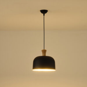 ΦΩΤΙΣΤΙΚΟ ΚΡΕΜΑΣΤΟ ΜΕΤΑΛΛΟ 1XΕ27 270X1300mm ΜΑΥΡΟ ARTE ILLUMINA SIMPLO EUROLAMP – 144-24127