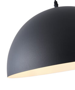 ΦΩΤΙΣΤΙΚΟ ΚΡΕΜΑΣΤΟ ΜΕΤΑΛΛΟ 1ΧΕ27 400+1225mm ΜΑΥΡΟ ARTE ILLUMINA IAVA EUROLAMP – 144-27021