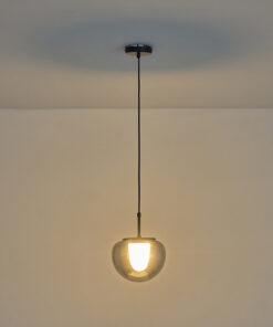 ΦΩΤΙΣΤΙΚΟ ΚΡΕΜΑΣΤΟ ΓΥΑΛΙ G9 200X1240mm SMOKY ARTE ILLUMINA FIME EUROLAMP – 144-28520