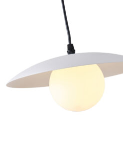 ΦΩΤΙΣΤΙΚΟ ΚΡΕΜΑΣΤΟ ΜΕΤΑΛΛΟ G9 ΜΑΧ 7W 250X250X125mm ΛΕΥΚΟ ARTE ILLUMINA COBA CABANA EUROLAMP – 144-28527