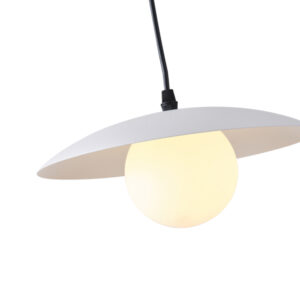 ΦΩΤΙΣΤΙΚΟ ΚΡΕΜΑΣΤΟ ΜΕΤΑΛΛΟ G9 ΜΑΧ 7W 250X250X125mm ΛΕΥΚΟ ARTE ILLUMINA COBA CABANA EUROLAMP – 144-28527