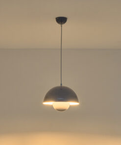 ΦΩΤΙΣΤΙΚΟ ΚΡΕΜΑΣΤΟ ΜΕΤΑΛΛΟ 1XE27 300X1290mm ΓΚΡΙ ARTE ILLUMINA JARDEN EUROLAMP – 144-28552