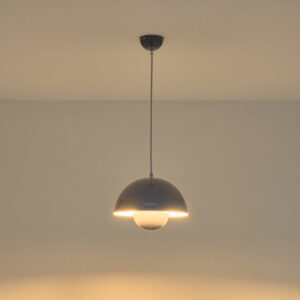 ΦΩΤΙΣΤΙΚΟ ΚΡΕΜΑΣΤΟ ΜΕΤΑΛΛΟ 1XE27  300X1290mm ΓΚΡΙ ARTE ILLUMINA JARDEN EUROLAMP – 144-28552