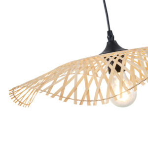 ΦΩΤΙΣΤΙΚΟ ΚΡΕΜΑΣΤΟ BAMBOO 1XE27  475X1160mm ΜΠΕΖ ARTE ILLUMINA CROSSLINE EUROLAMP – 144-31010