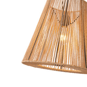 ΦΩΤΙΣΤΙΚΟ ΚΡΕΜΑΣΤΟ ΡΑΤΤΑΝ 1XE27  380X1350mm ΚΑΦΕ ARTE ILLUMINA VENTO EUROLAMP – 144-32011
