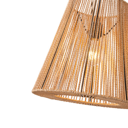 ΦΩΤΙΣΤΙΚΟ ΚΡΕΜΑΣΤΟ ΡΑΤΤΑΝ 1XE27  380X1350mm ΚΑΦΕ ARTE ILLUMINA VENTO EUROLAMP – 144-32011
