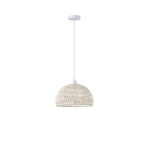 ΦΩΤΙΣΤΙΚΟ ΚΡΕΜΑΣΤΟ ΡΑΤΤΑΝ 1XE27  300X1270mm ΛΕΥΚΟ ARTE ILLUMINA VENTO EUROLAMP – 144-32012
