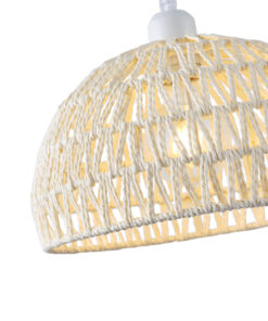 ΦΩΤΙΣΤΙΚΟ ΚΡΕΜΑΣΤΟ ΡΑΤΤΑΝ 1XE27 300X1270mm ΛΕΥΚΟ ARTE ILLUMINA VENTO EUROLAMP – 144-32012