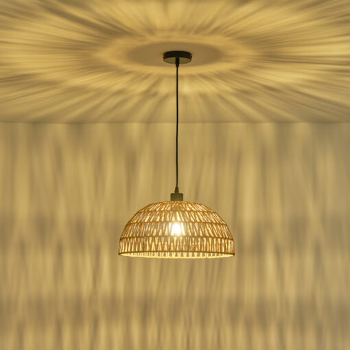ΦΩΤΙΣΤΙΚΟ ΚΡΕΜΑΣΤΟ ΡΑΤΤΑΝ 1XE27 390X1270mm ΚΑΦΕ ARTE ILLUMINA VENTO EUROLAMP – 144-32013