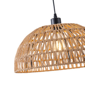 ΦΩΤΙΣΤΙΚΟ ΚΡΕΜΑΣΤΟ ΡΑΤΤΑΝ 1XE27 390X1270mm ΚΑΦΕ ARTE ILLUMINA VENTO EUROLAMP – 144-32013