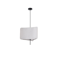 ΦΩΤΙΣΤΙΚΟ ΚΡΕΜΑΣΤΟ ΥΦΑΣΜΑ  1XΕ27  Φ480Χ900mm ΜΠΕΖ ARTE ILLUMINA TOSCANY EUROLAMP – 144-33064