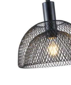 ΦΩΤΙΣΤΙΚΟ ΚΡΕΜΑΣΤΟ ΜΟΝΟΦΩΤΟ 1XE27 255X1280mm ΜΑΥΡΟ ARTE ILLUMINA HOOD EUROLAMP – 144-46010