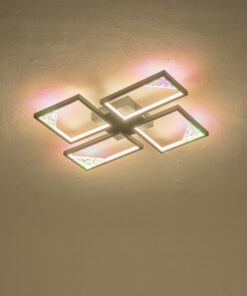 ΦΩΤΙΣΤΙΚΟ ΟΡΟΦΗΣ AΛΟΥΜΙΝΙΟ LED 36W 1200Lm 3000K 450X580X55mm AΣΗΜΙ ARTE ILLUMINA SQUARE EUROLAMP – 144-46060