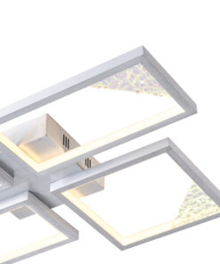 ΦΩΤΙΣΤΙΚΟ ΟΡΟΦΗΣ ΑΛΟΥΜΙΝΙΟ LED 36W 900Lm 3000K 450X580X55mm ΜΑΥΡΟ ARTE ILLUMINA SQUARE EUROLAMP – 144-46061